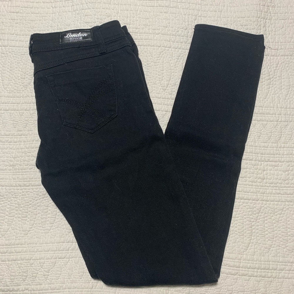 Black skinny jeans size 5